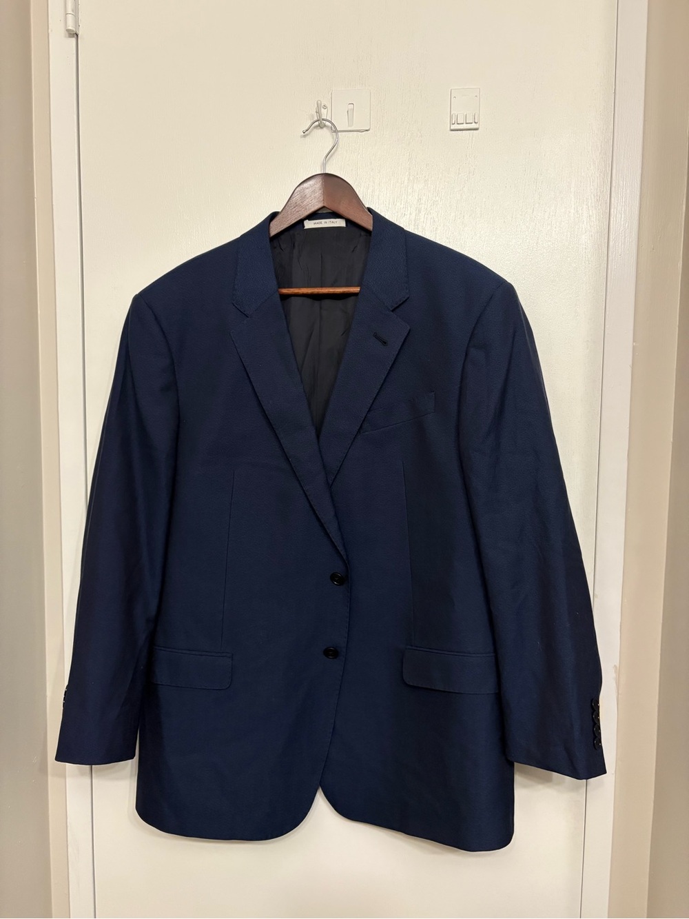 Armani Collezioni Men's Navy Sport Coat